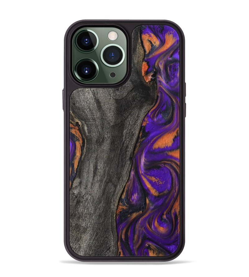 iPhone 13 Pro Max Wood Phone Case - Ken (Purple, 799222)
