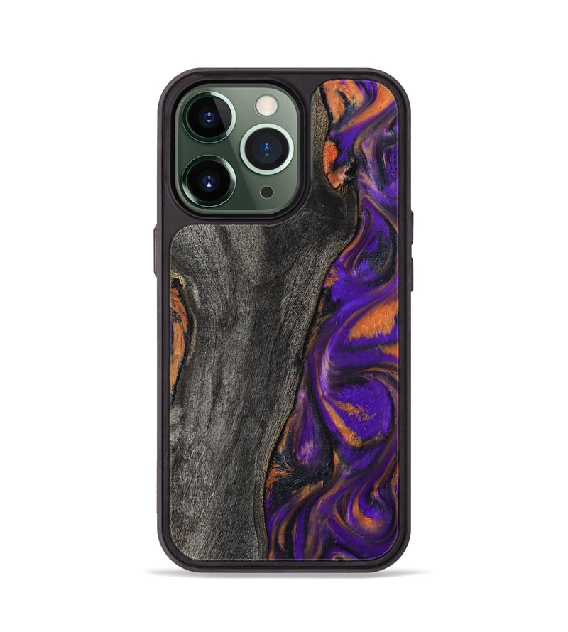 iPhone 13 Pro Wood Phone Case - Ken (Purple, 799222)