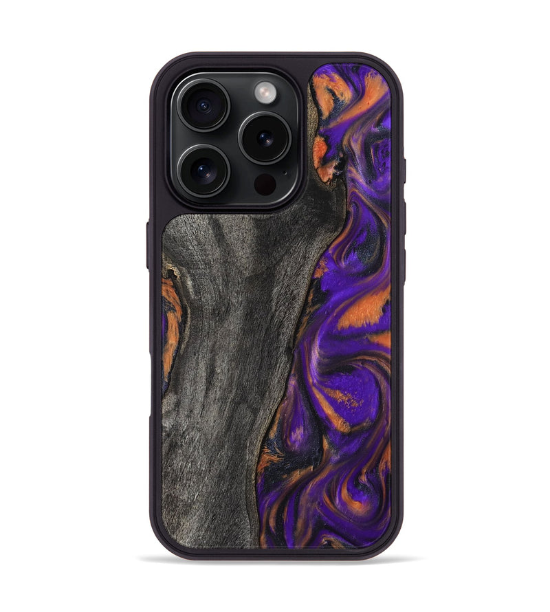 iPhone 16 Pro Wood Phone Case - Ken (Purple, 799222)
