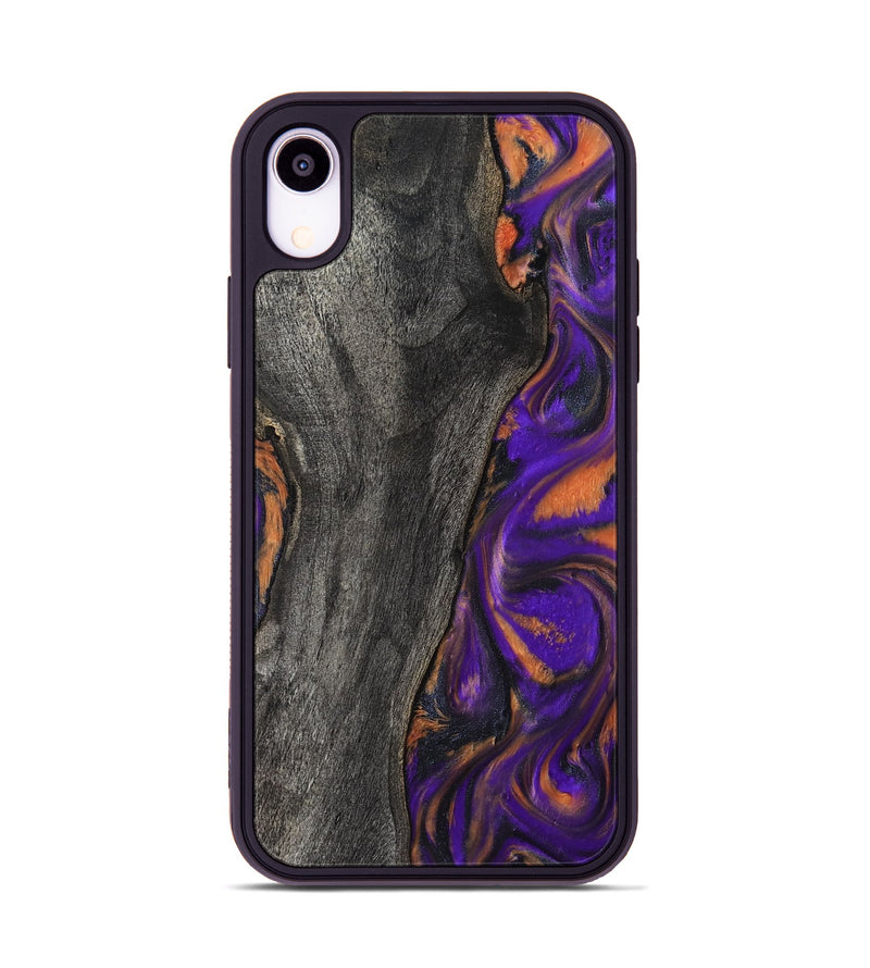 iPhone Xr Wood Phone Case - Ken (Purple, 799222)