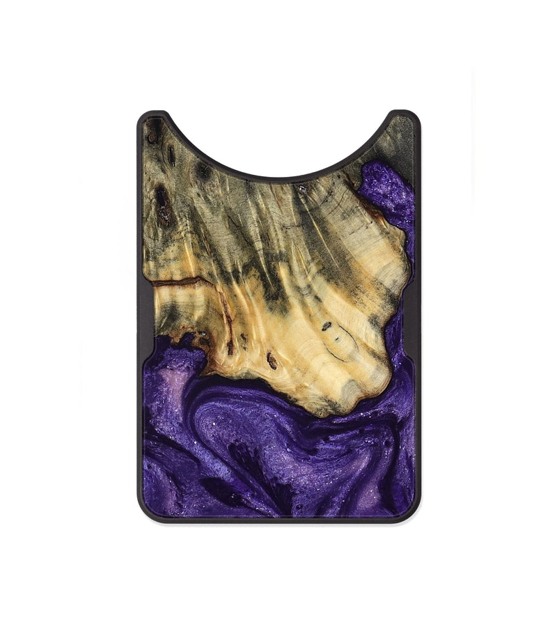 Alloy Wood Wallet - Skyler (Purple, 799223)