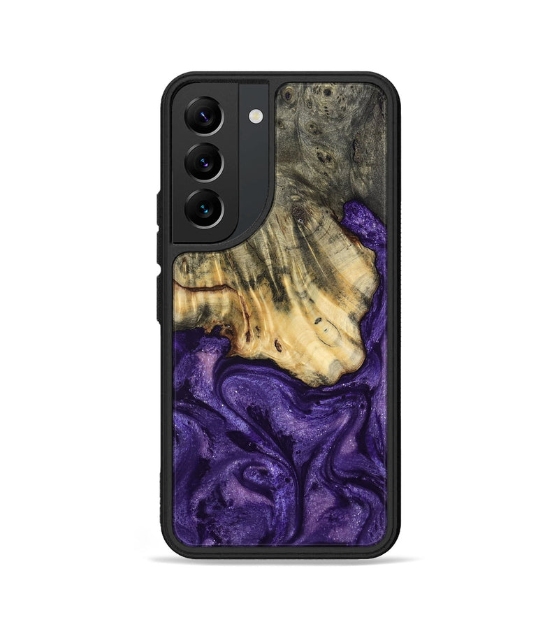 Galaxy S22 Wood Phone Case - Skyler (Purple, 799223)