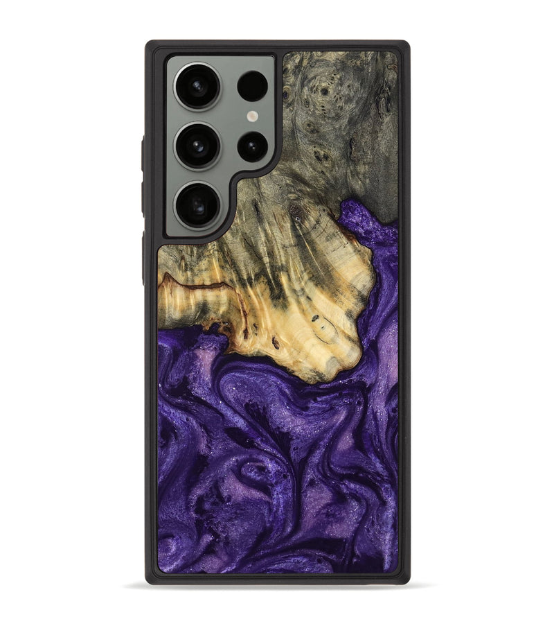 Galaxy S23 Ultra Wood Phone Case - Skyler (Purple, 799223)