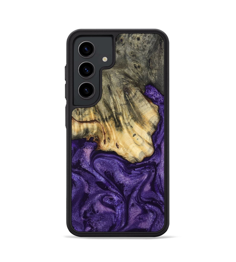 Galaxy S24 Wood Phone Case - Skyler (Purple, 799223)