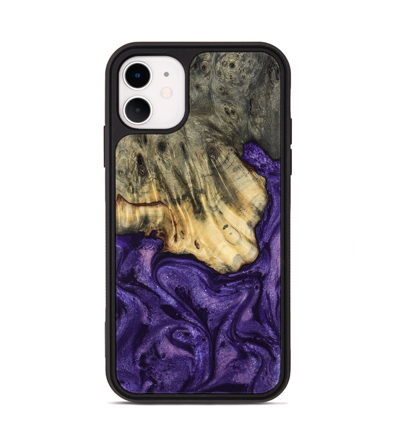 iPhone 11 Wood Phone Case - Skyler (Purple, 799223)