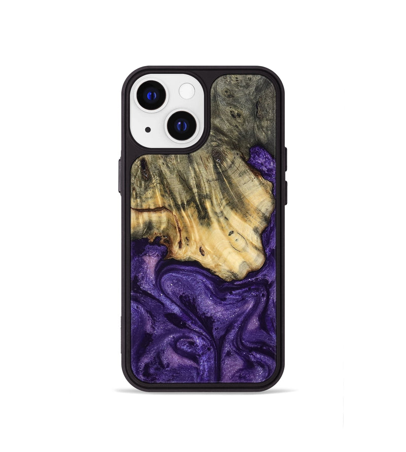 iPhone 13 mini Wood Phone Case - Skyler (Purple, 799223)