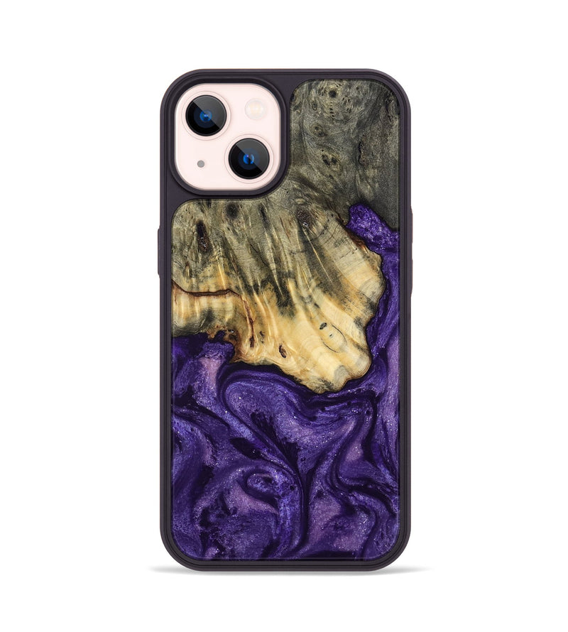 iPhone 14 Wood Phone Case - Skyler (Purple, 799223)