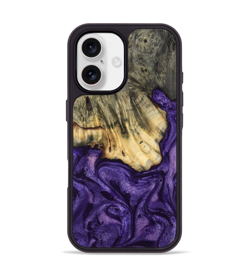 iPhone 17 Wood Phone Case - Skyler (Purple, 799223)