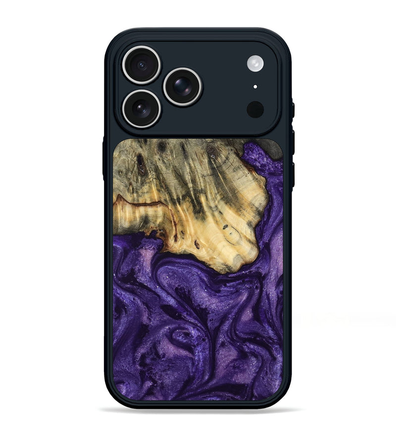 iPhone 17 Pro Max Wood Phone Case - Skyler (Purple, 799223)