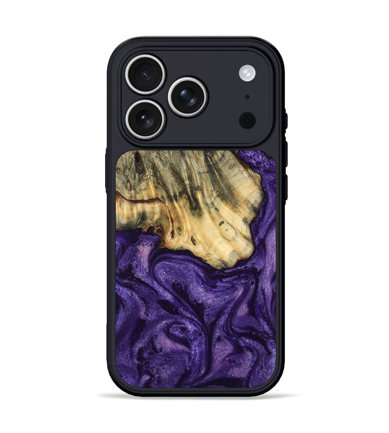 iPhone 17 Pro Wood Phone Case - Skyler (Purple, 799223)
