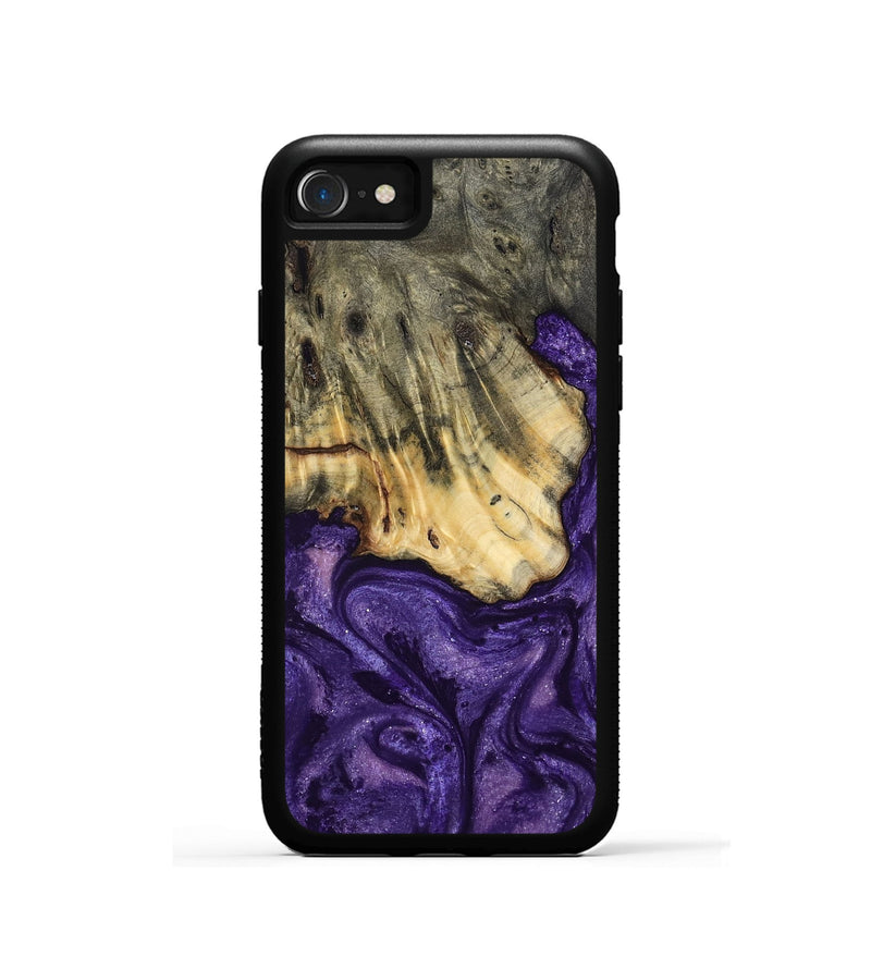 iPhone SE Wood Phone Case - Skyler (Purple, 799223)