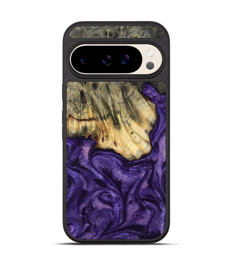 Pixel 10 Wood Phone Case - Skyler (Purple, 799223)