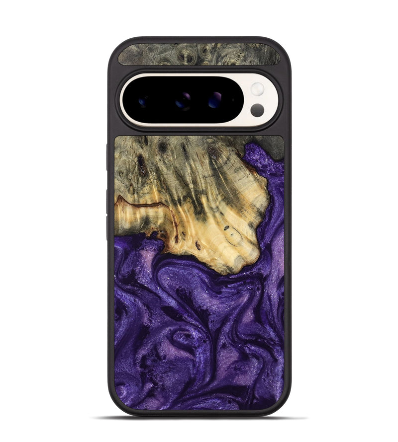 Pixel 9 Wood Phone Case - Skyler (Purple, 799223)