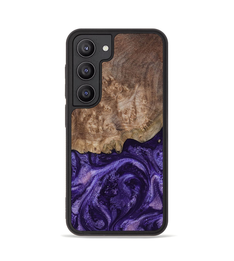 Galaxy S23 Wood Phone Case - Shannon (Purple, 799225)