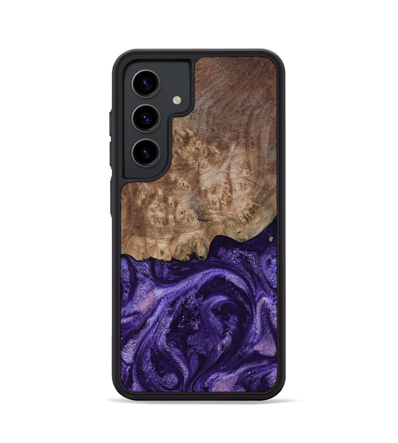 Galaxy S24 Wood Phone Case - Shannon (Purple, 799225)