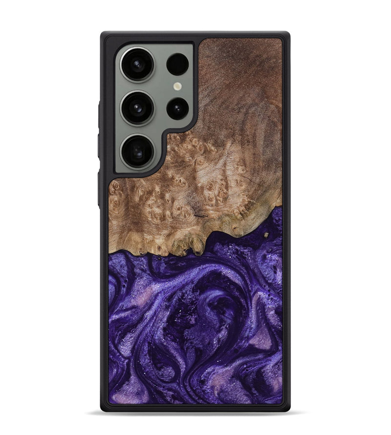 Galaxy S24 Ultra Wood Phone Case - Shannon (Purple, 799225)