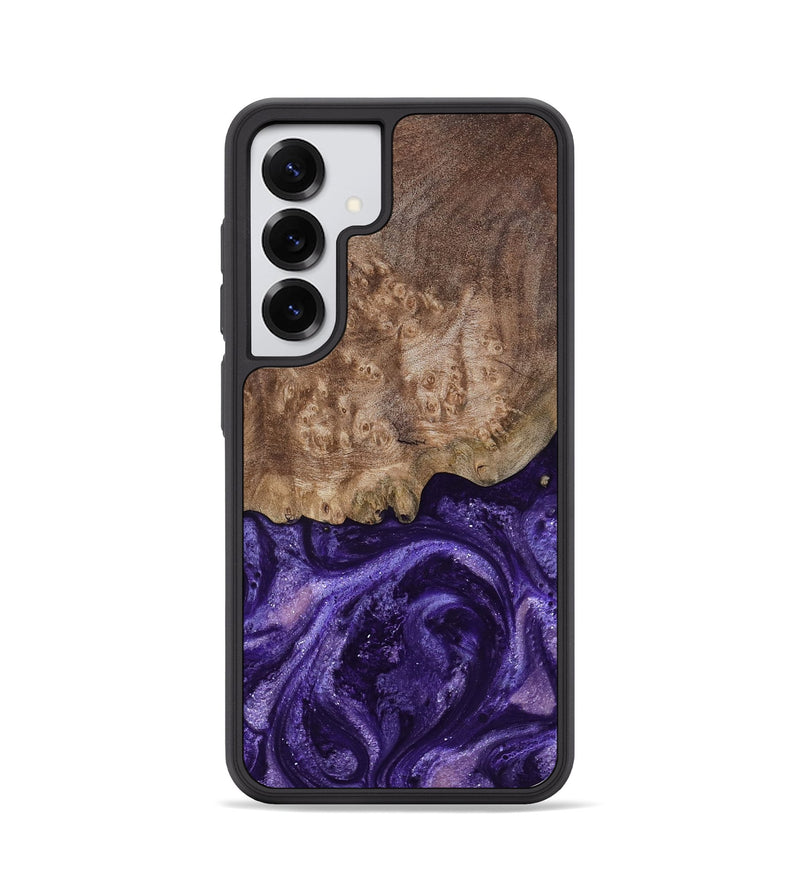 Galaxy S25 Wood Phone Case - Shannon (Purple, 799225)
