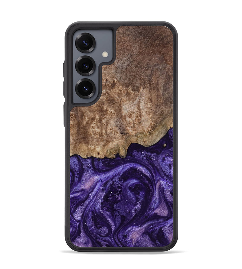 Galaxy S25 Plus Wood Phone Case - Shannon (Purple, 799225)