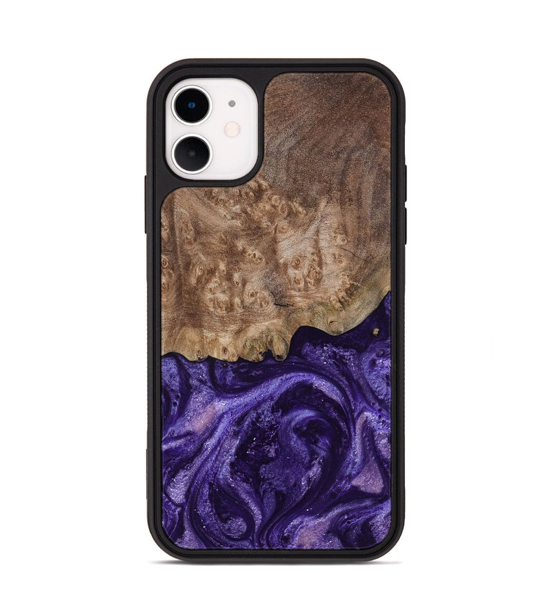 iPhone 11 Wood Phone Case - Shannon (Purple, 799225)