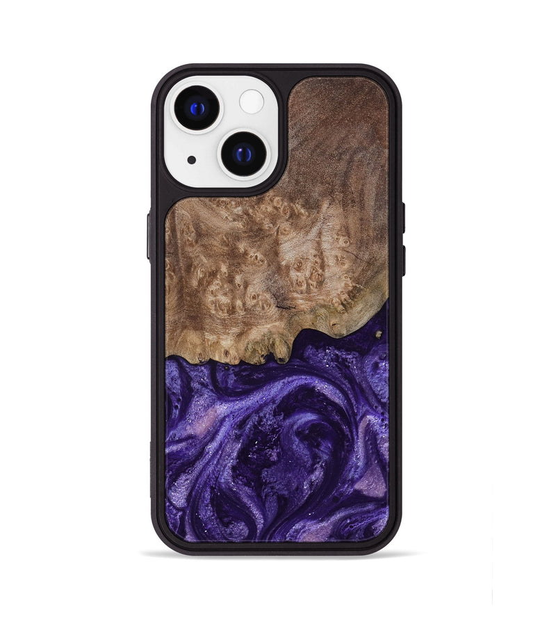 iPhone 13 Wood Phone Case - Shannon (Purple, 799225)