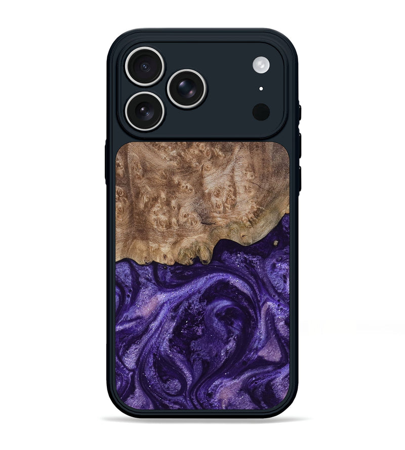 iPhone 17 Pro Max Wood Phone Case - Shannon (Purple, 799225)