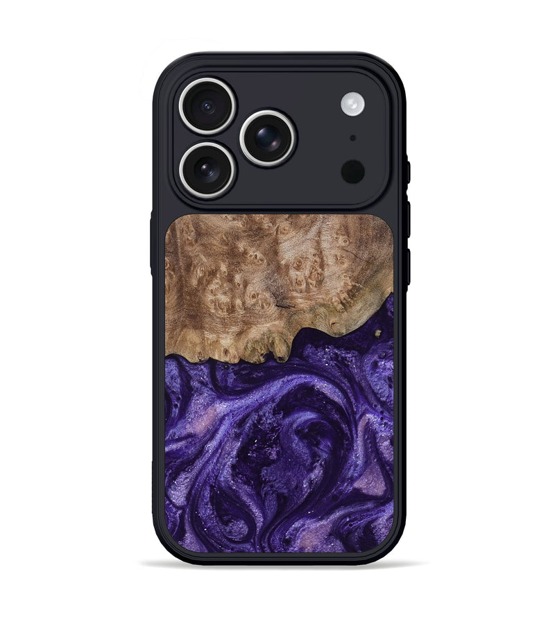 iPhone 17 Pro Wood Phone Case - Shannon (Purple, 799225)