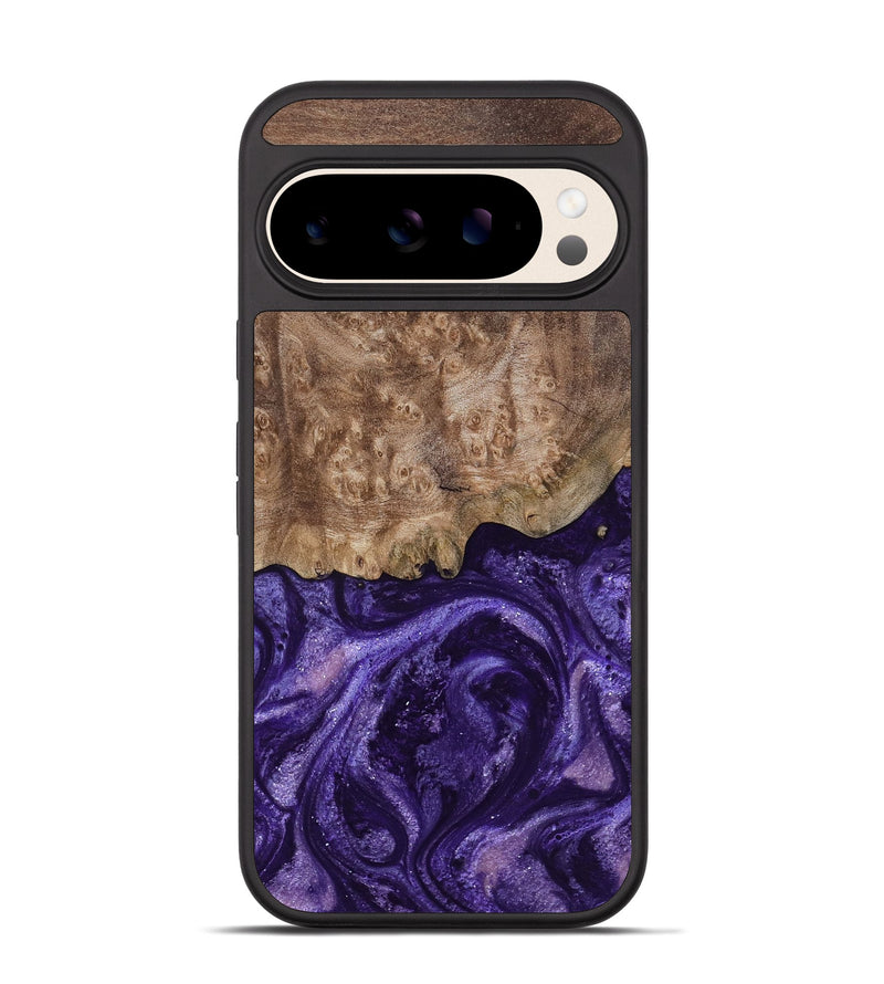 Pixel 10 Wood Phone Case - Shannon (Purple, 799225)