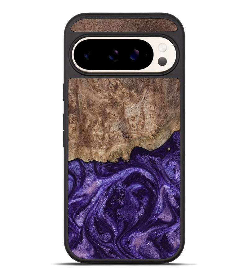 Pixel 10 Pro XL Wood Phone Case - Shannon (Purple, 799225)