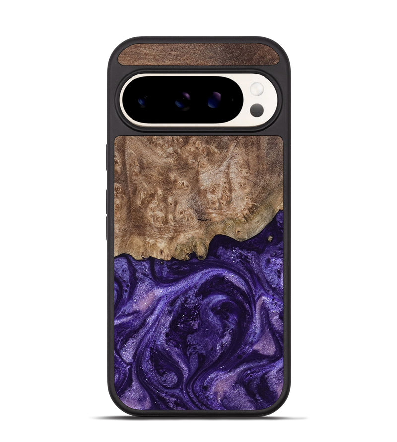 Pixel 9 Wood Phone Case - Shannon (Purple, 799225)