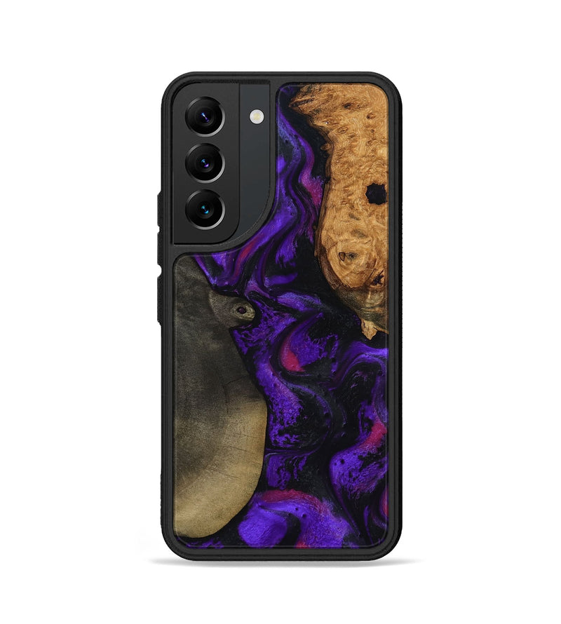 Galaxy S22 Wood Phone Case - Massimo (Purple, 799227)