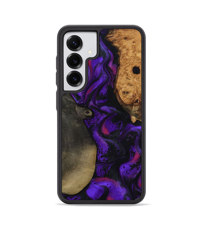 Galaxy S25 Wood Phone Case - Massimo (Purple, 799227)