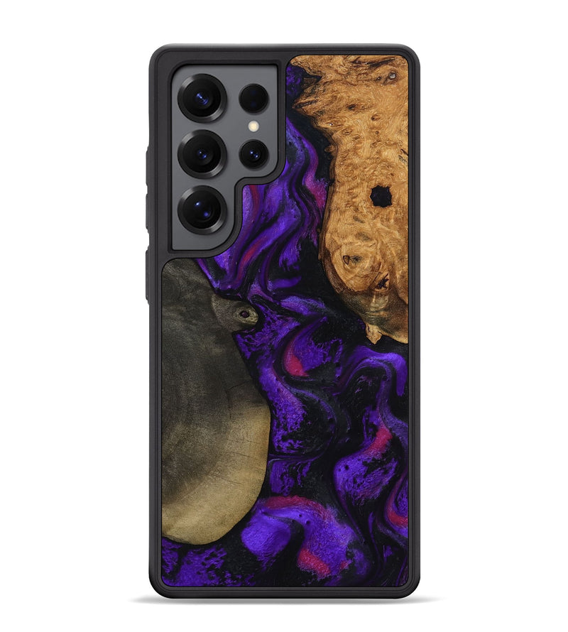 Galaxy S25 Ultra Wood Phone Case - Massimo (Purple, 799227)