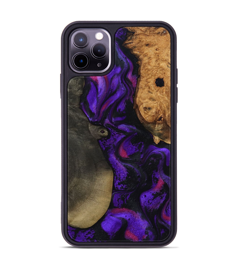 iPhone 11 Pro Max Wood Phone Case - Massimo (Purple, 799227)