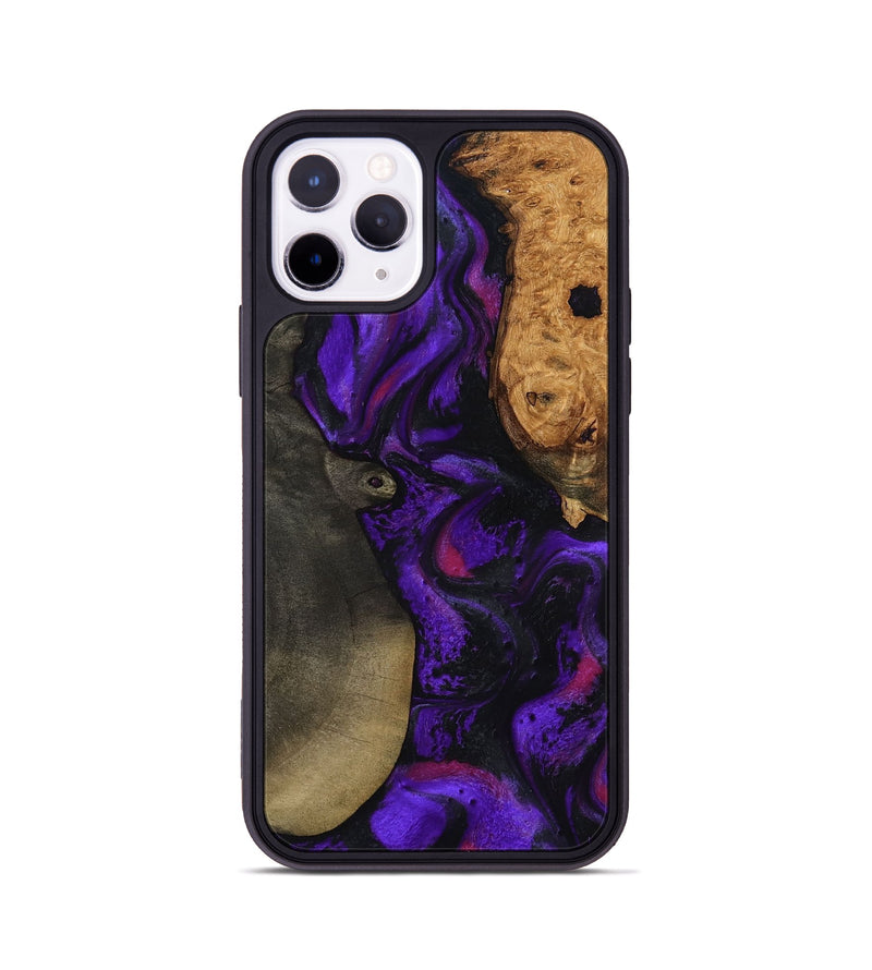 iPhone 11 Pro Wood Phone Case - Massimo (Purple, 799227)