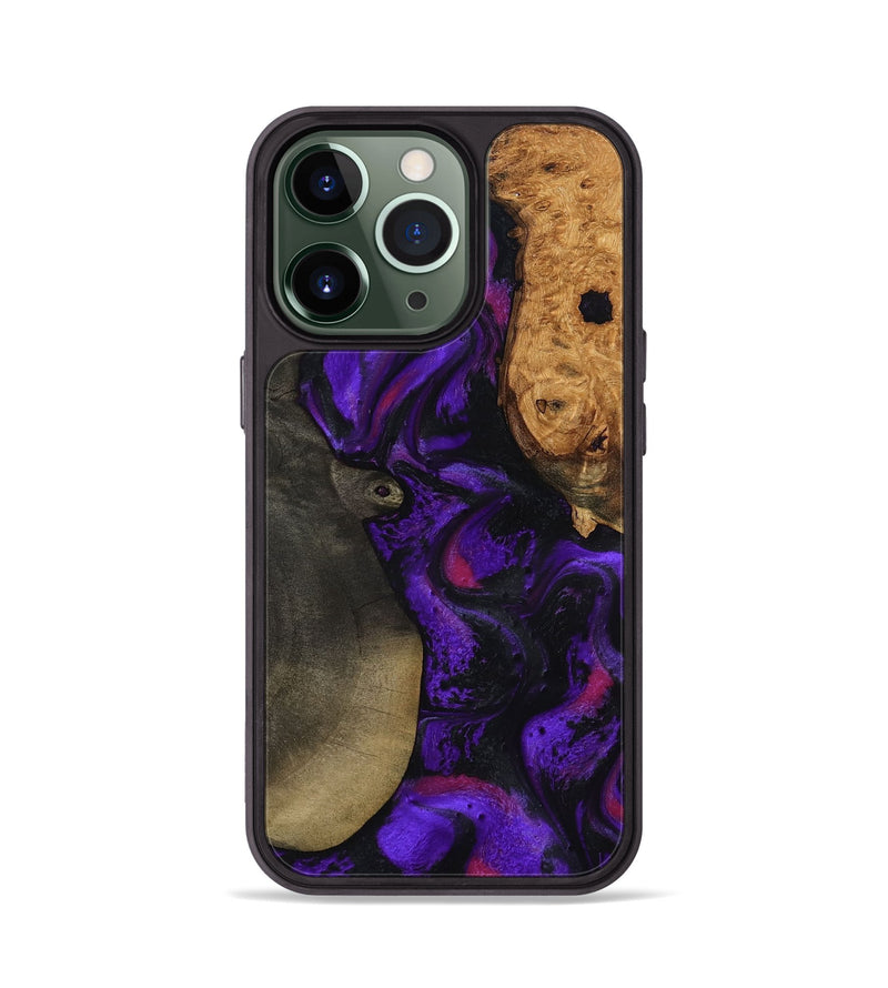 iPhone 13 Pro Wood Phone Case - Massimo (Purple, 799227)
