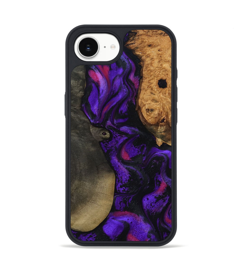 iPhone 16e Wood Phone Case - Massimo (Purple, 799227)