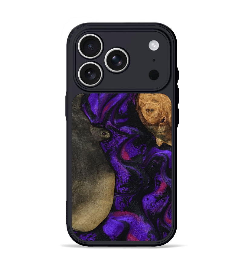 iPhone 17 Pro Wood Phone Case - Massimo (Purple, 799227)