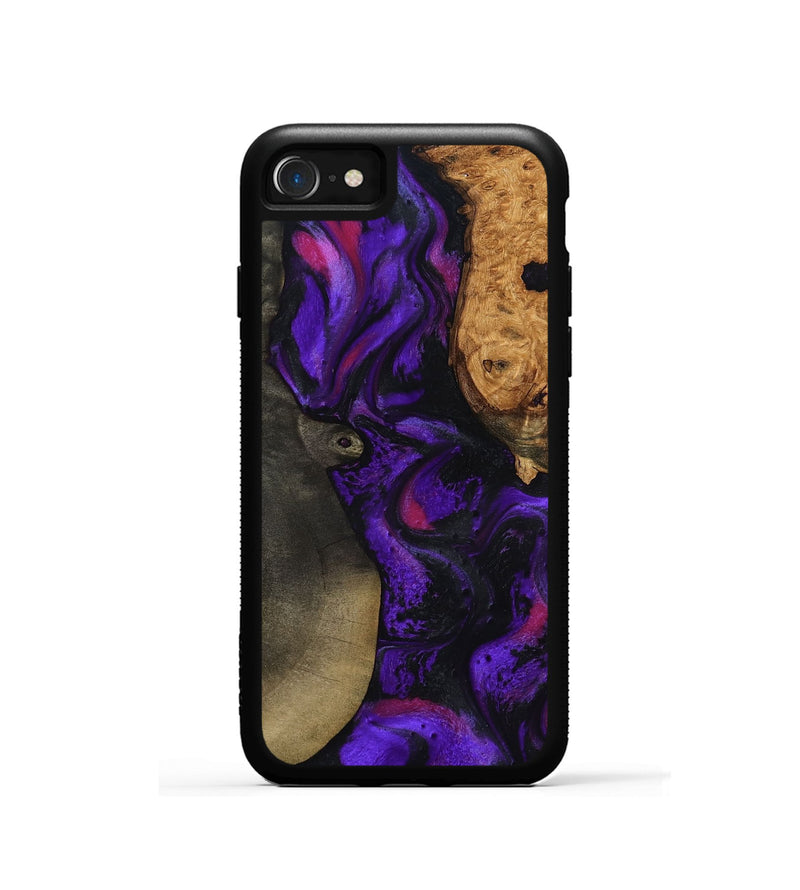 iPhone SE Wood Phone Case - Massimo (Purple, 799227)