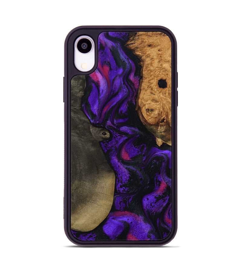 iPhone Xr Wood Phone Case - Massimo (Purple, 799227)