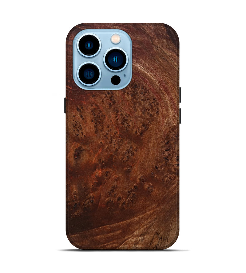 iPhone 14 Pro Wood Live Edge Phone Case - Wade (Wood Burl, 799235)