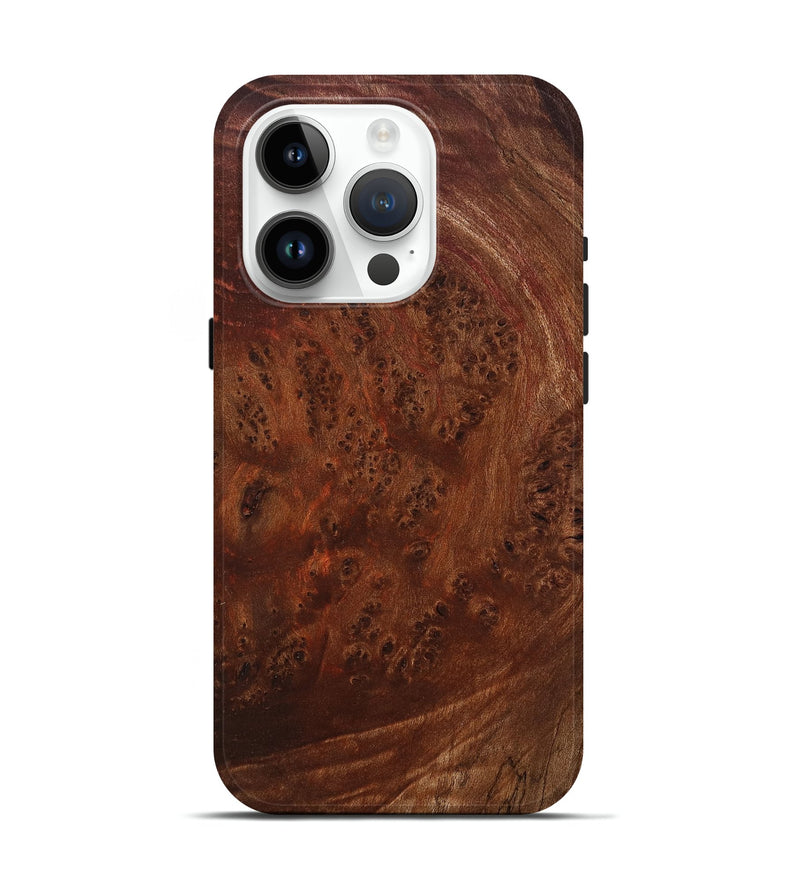 iPhone 15 Pro Wood Live Edge Phone Case - Wade (Wood Burl, 799235)
