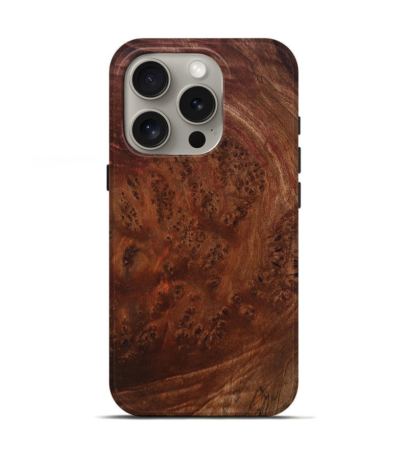 iPhone 16 Pro Wood Live Edge Phone Case - Wade (Wood Burl, 799235)