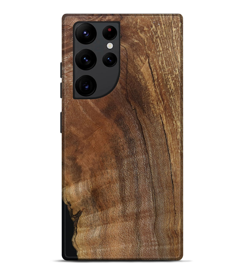 Galaxy S22 Ultra Wood Live Edge Phone Case - Julie (Wood Burl, 799236)