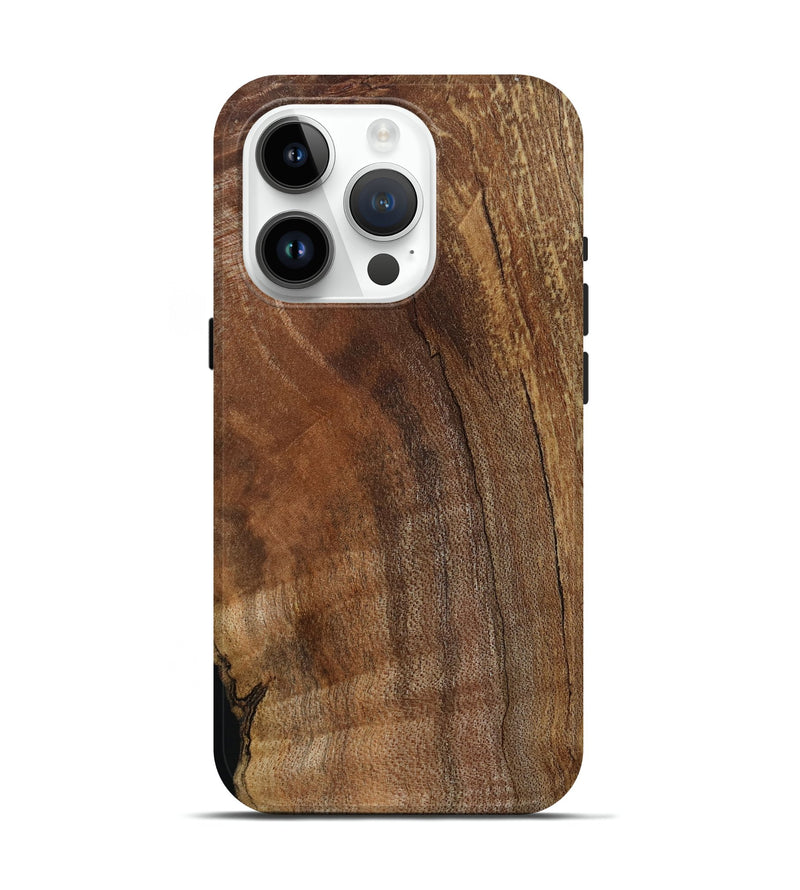 iPhone 15 Pro Wood Live Edge Phone Case - Julie (Wood Burl, 799236)