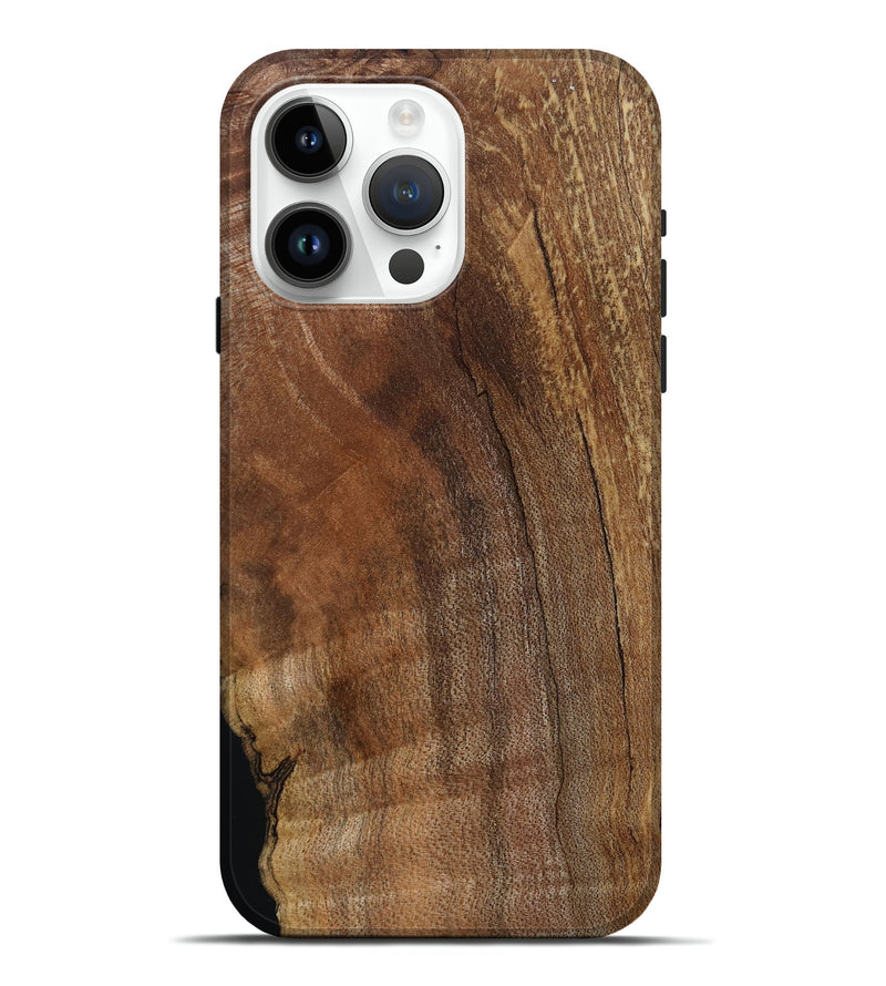 iPhone 15 Pro Max Wood Live Edge Phone Case - Julie (Wood Burl, 799236)