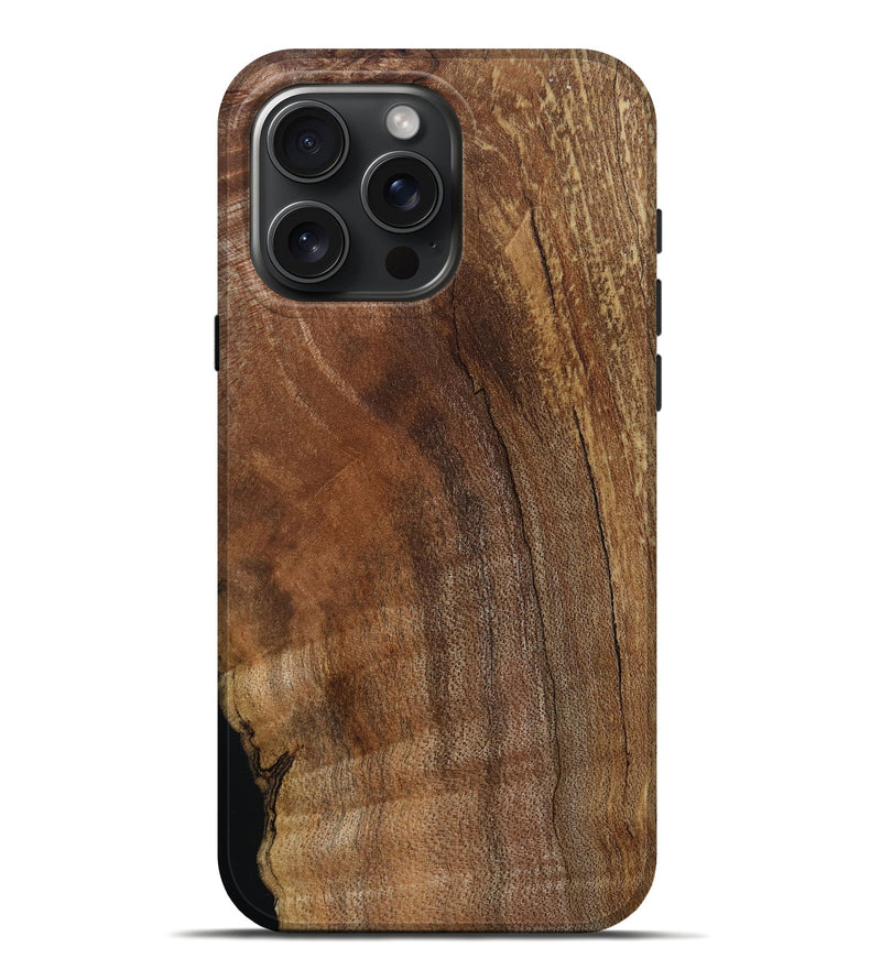 iPhone 16 Pro Max Wood Live Edge Phone Case - Julie (Wood Burl, 799236)
