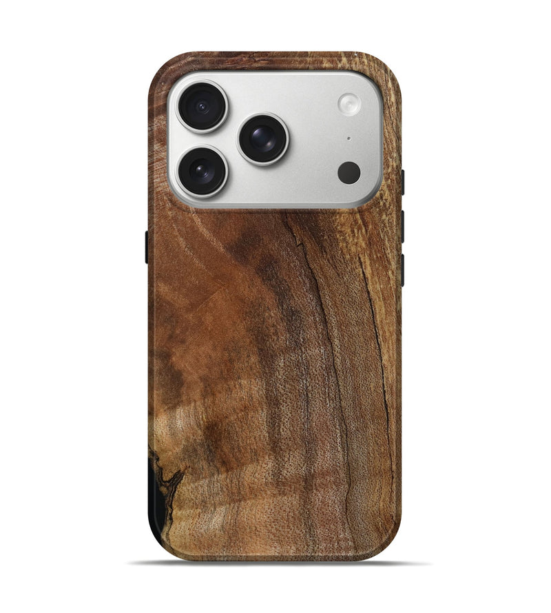 iPhone 17 Pro Wood Live Edge Phone Case - Julie (Wood Burl, 799236)