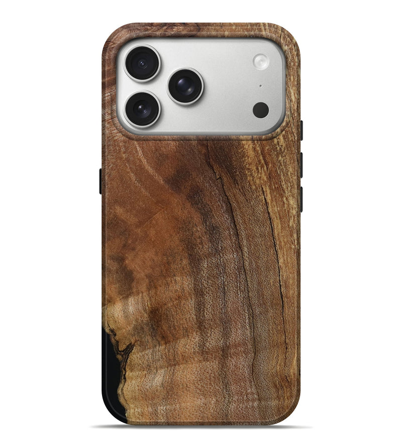 iPhone 17 Pro Max Wood Live Edge Phone Case - Julie (Wood Burl, 799236)