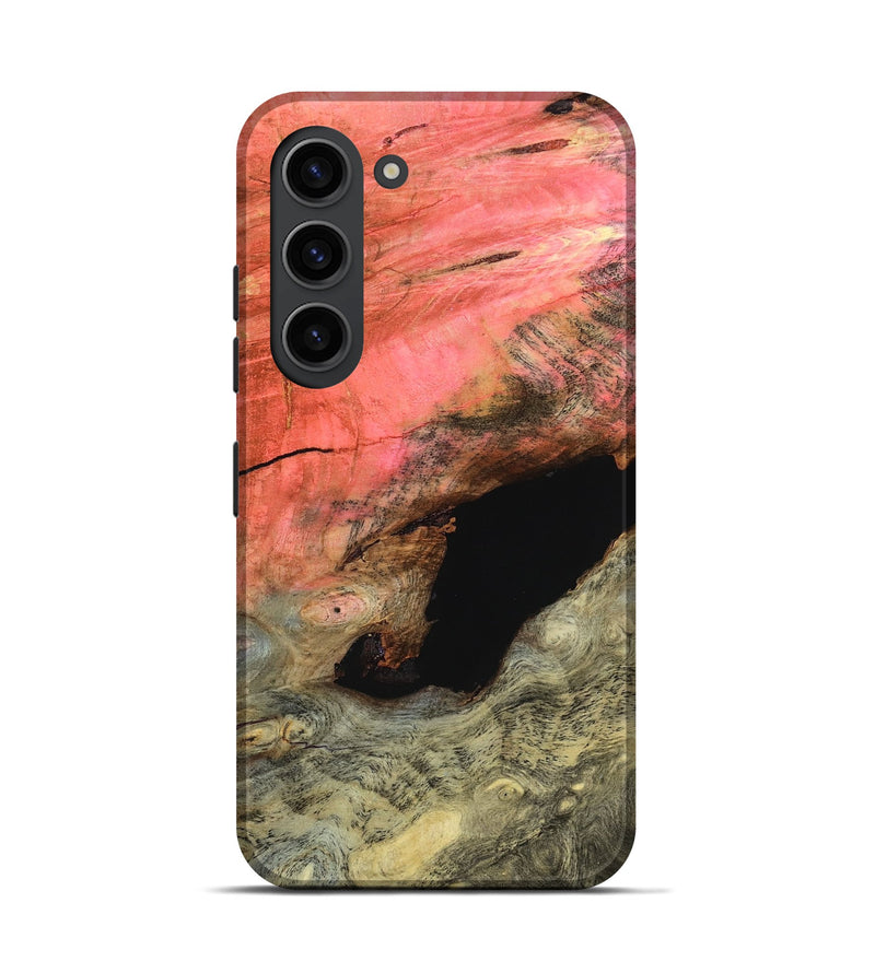 Galaxy S23 Wood Live Edge Phone Case - Malvina (Wood Burl, 799237)