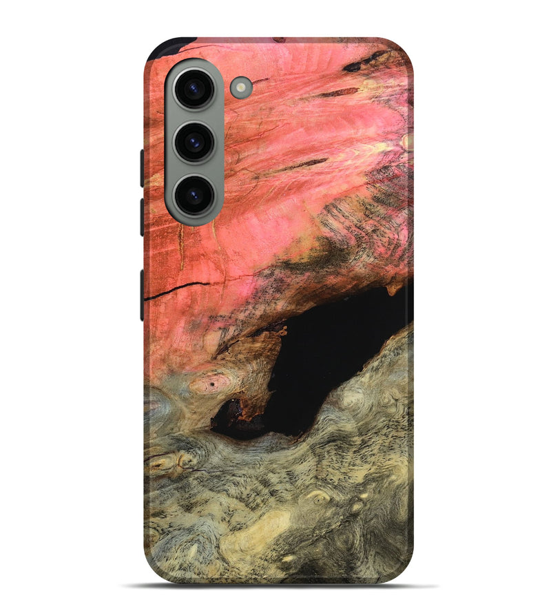 Galaxy S23 Plus Wood Live Edge Phone Case - Malvina (Wood Burl, 799237)